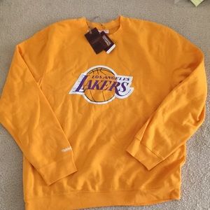 Mitchell & ness Lakers crew neck